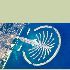 Sztuczny archipelag Palm Jumeirah w kształcie drzewa palmowego 5 na 5 km. i z 11 km. otaczjącym falochronem.