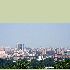 Panorama Moskwy z Wróblich Wzgórz. Na pierwszym planie Monaster Nowodiewiczij (1524) 